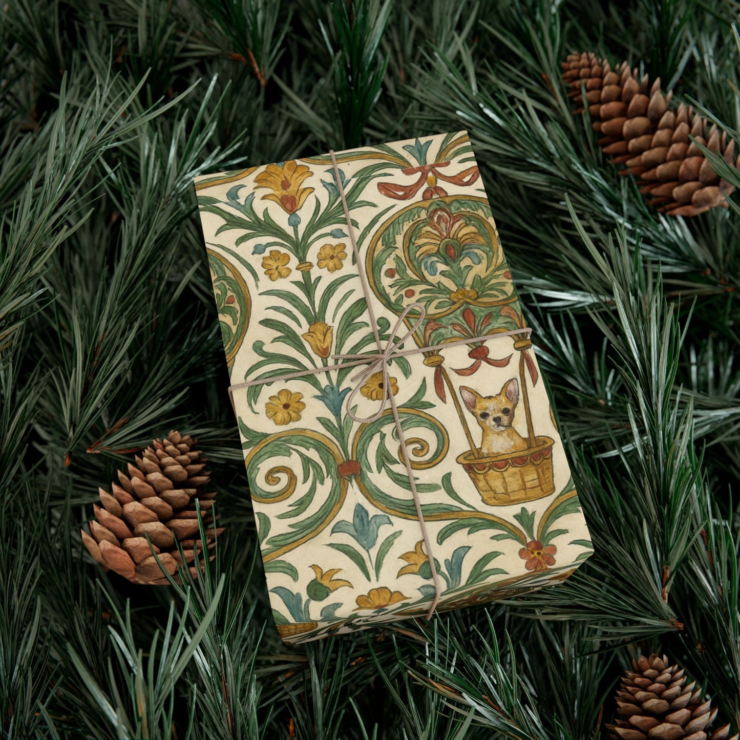 Dogs in Hot Air Balloons - Gift Wrapping Paper