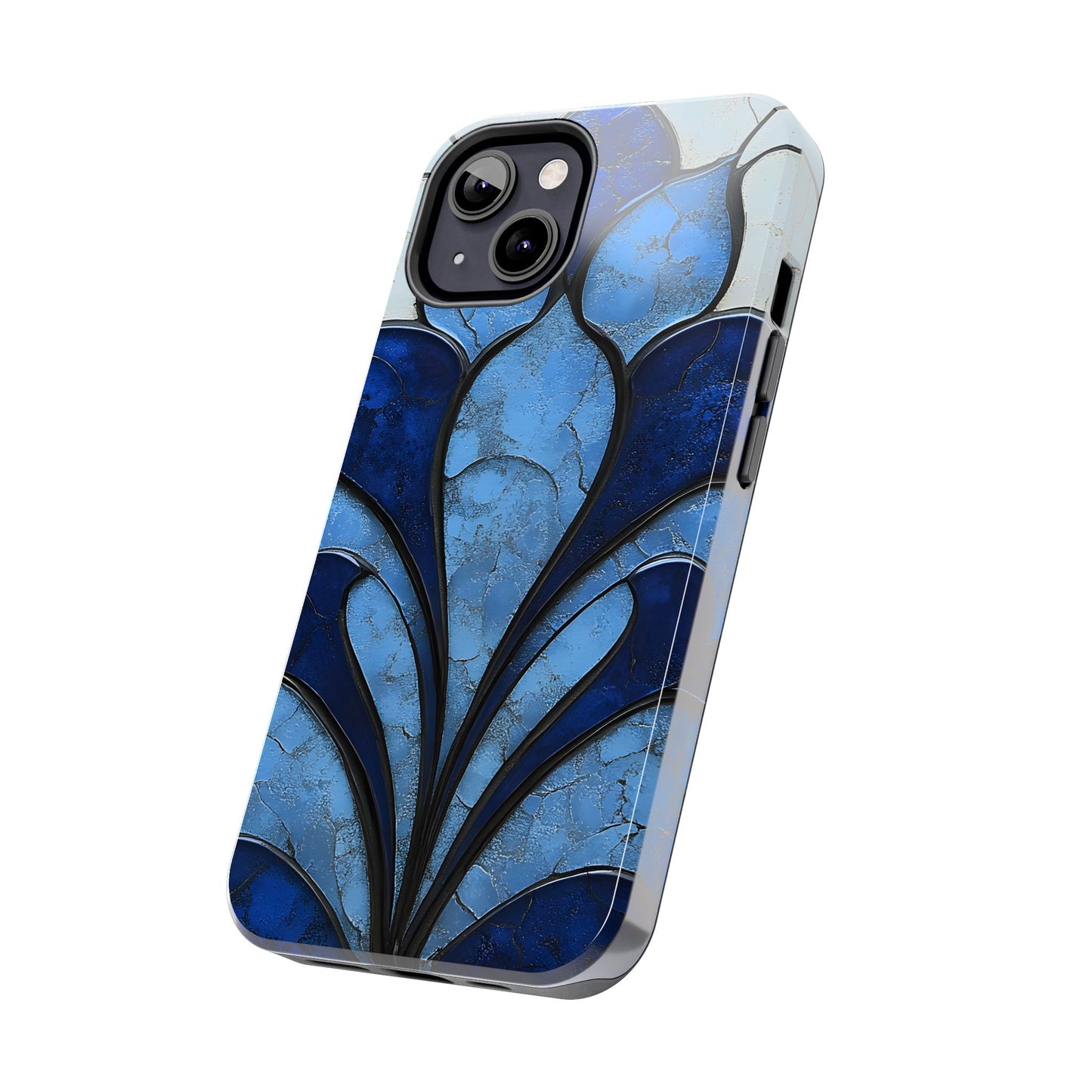 Blue Sapphire Art Deco Tough Phone Case