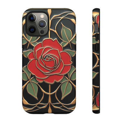 Phone Cases- Vintage Rose Art Nouveau Aesthetic