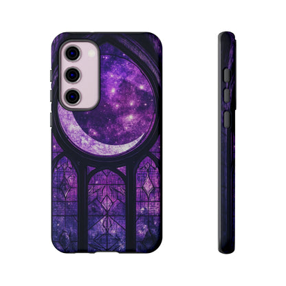 Purple Gothic Stained Glass Phone Cases