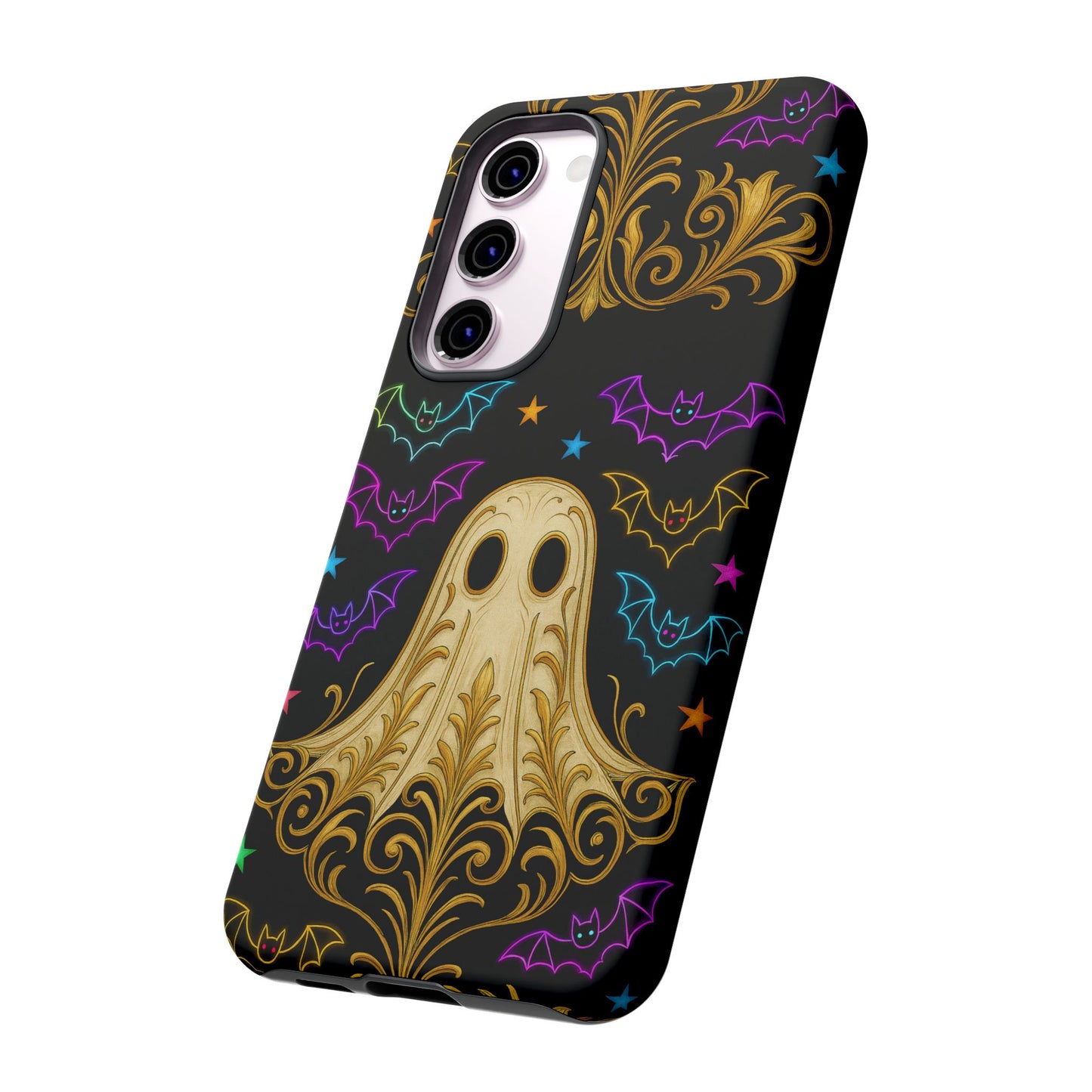 Ghost Phone Cases With Tiny Bats