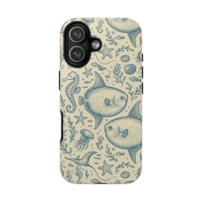 Phone Case - Mola Mola Tough Case - Ocean Sunfish, Sea Theme