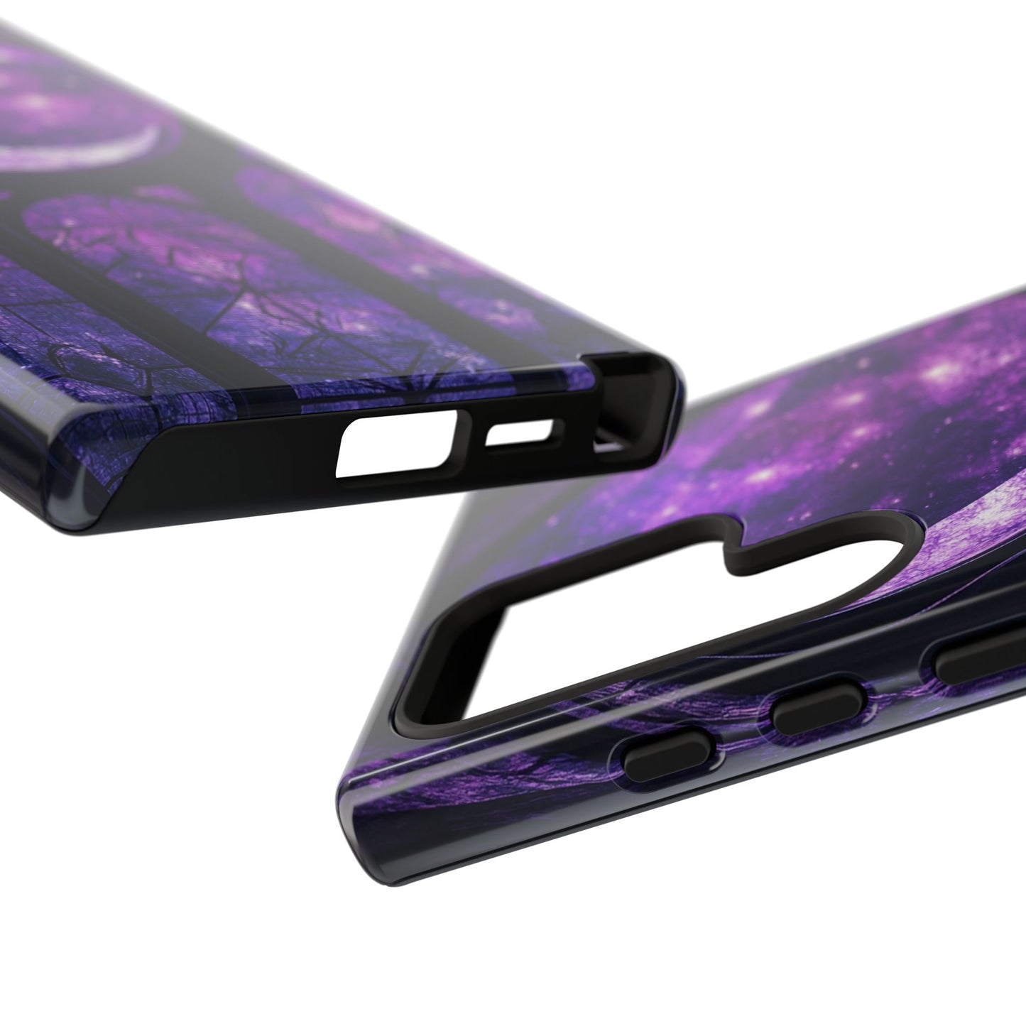 Purple Gothic Stained Glass Phone Cases