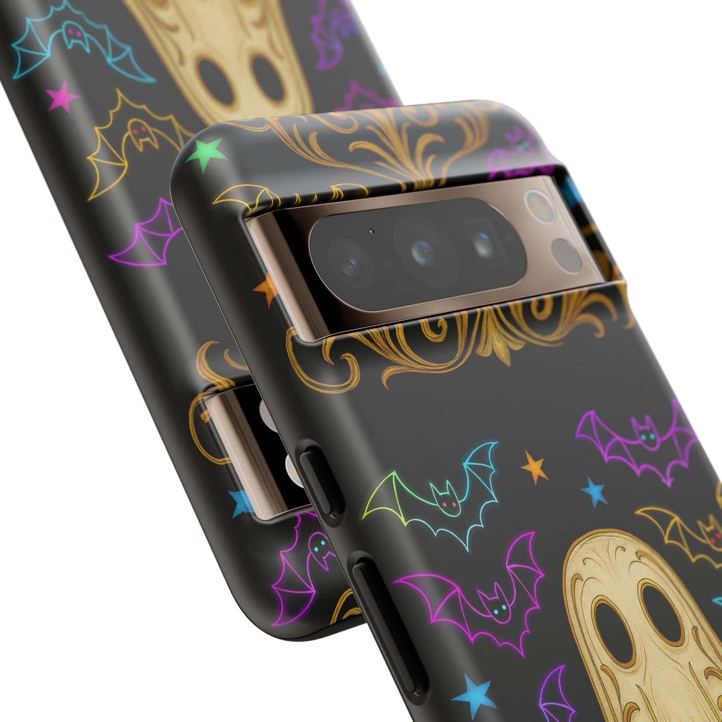 Ghost Phone Cases With Tiny Bats