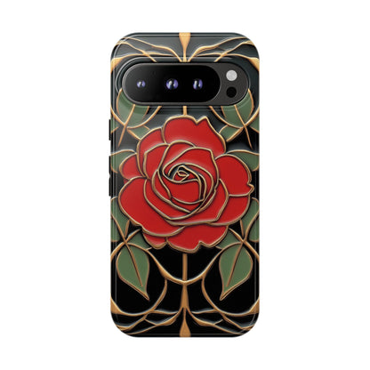 Phone Cases- Vintage Rose Art Nouveau Aesthetic
