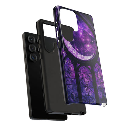 Purple Gothic Stained Glass Phone Cases