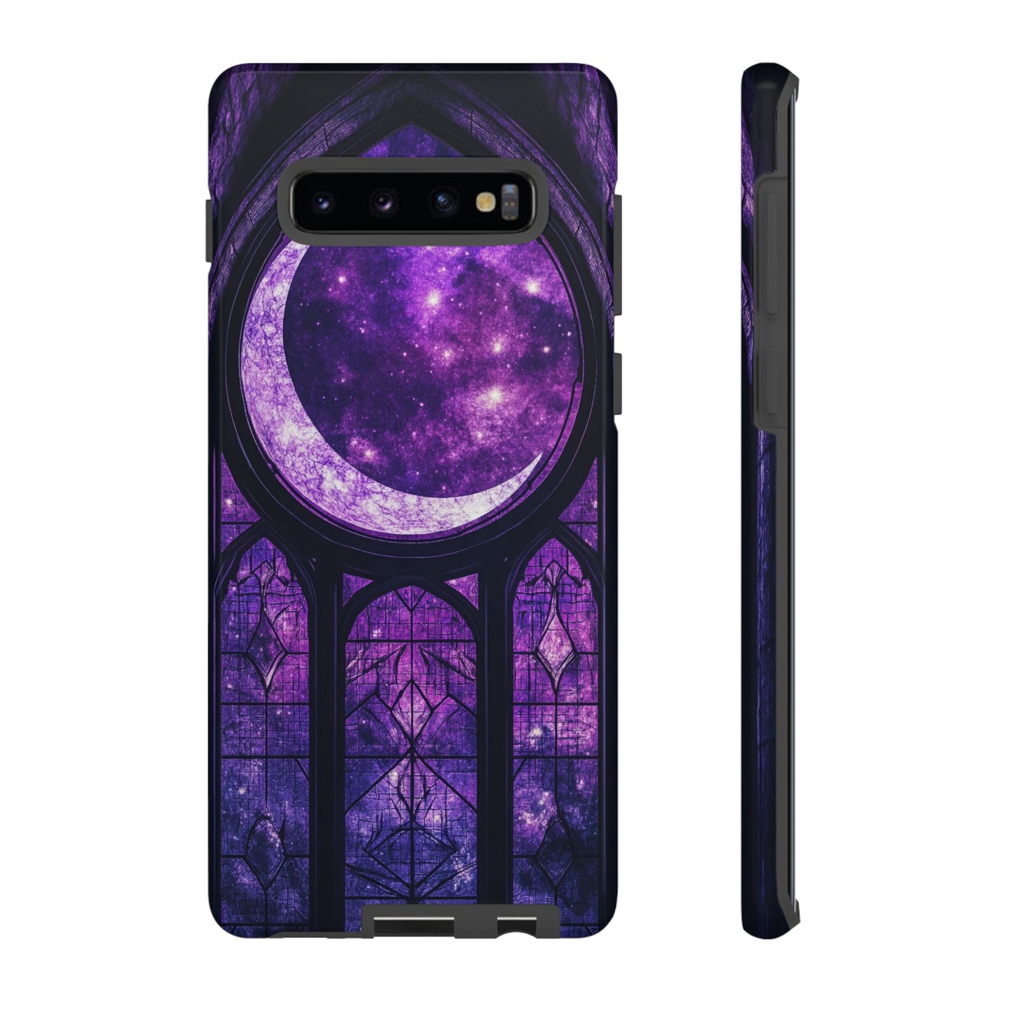 Purple Gothic Stained Glass Phone Cases