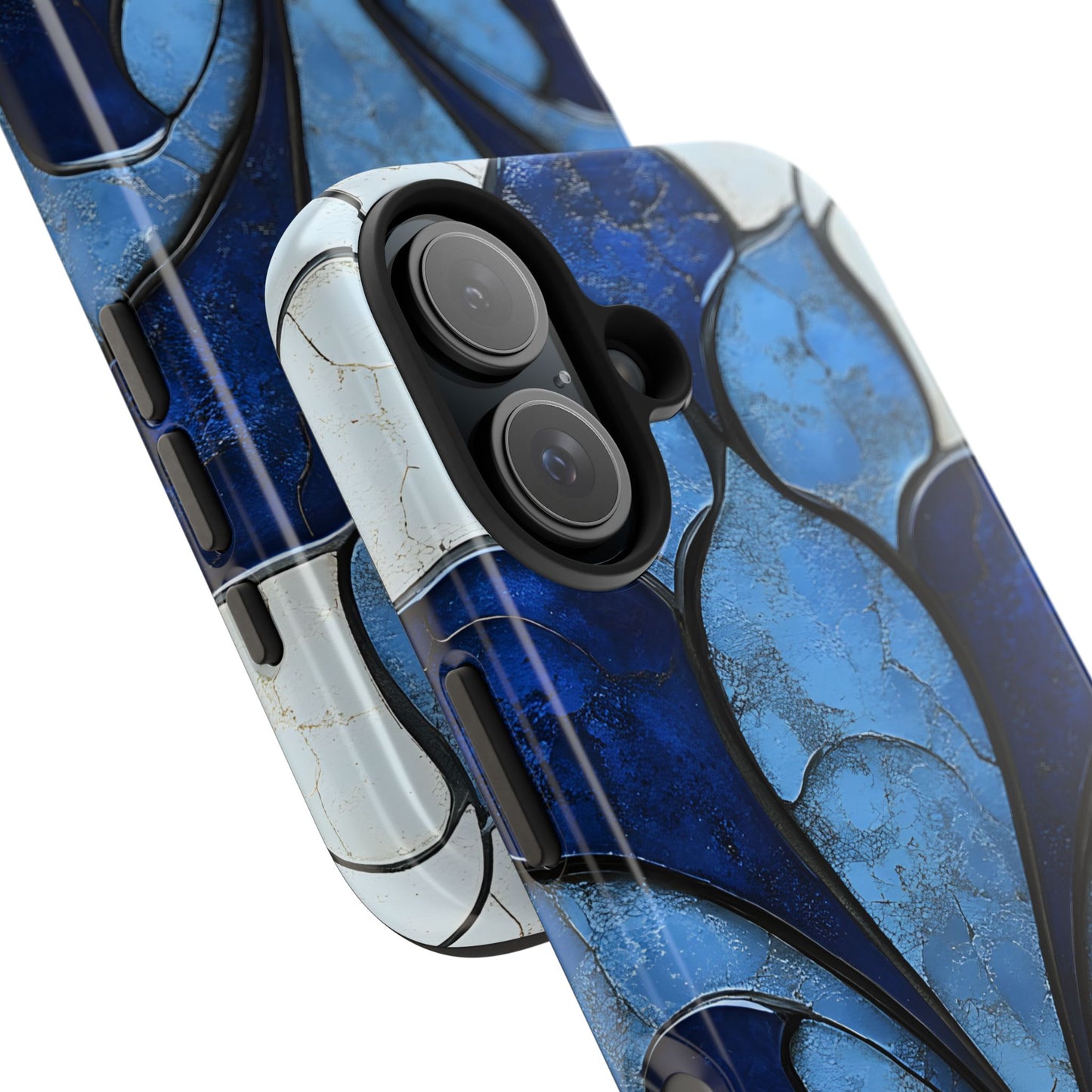Blue Sapphire Art Deco Tough Phone Case