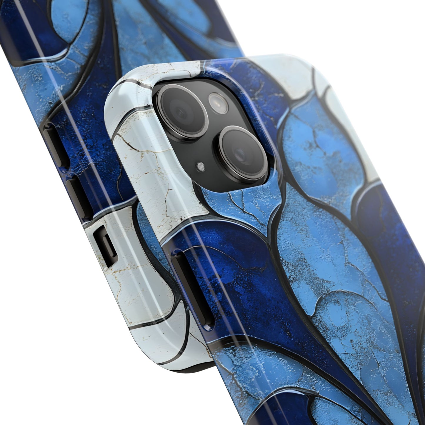 Blue Sapphire Art Deco Tough Phone Case