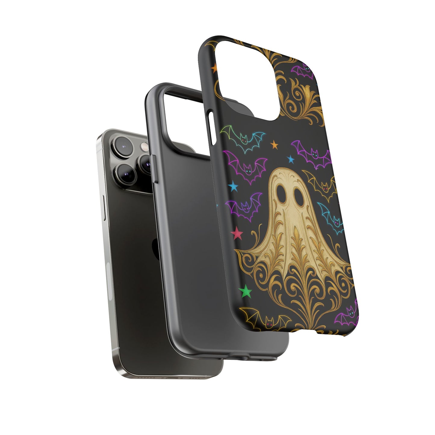 Ghost Phone Cases With Tiny Bats