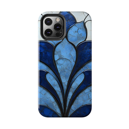 Blue Sapphire Art Deco Tough Phone Case
