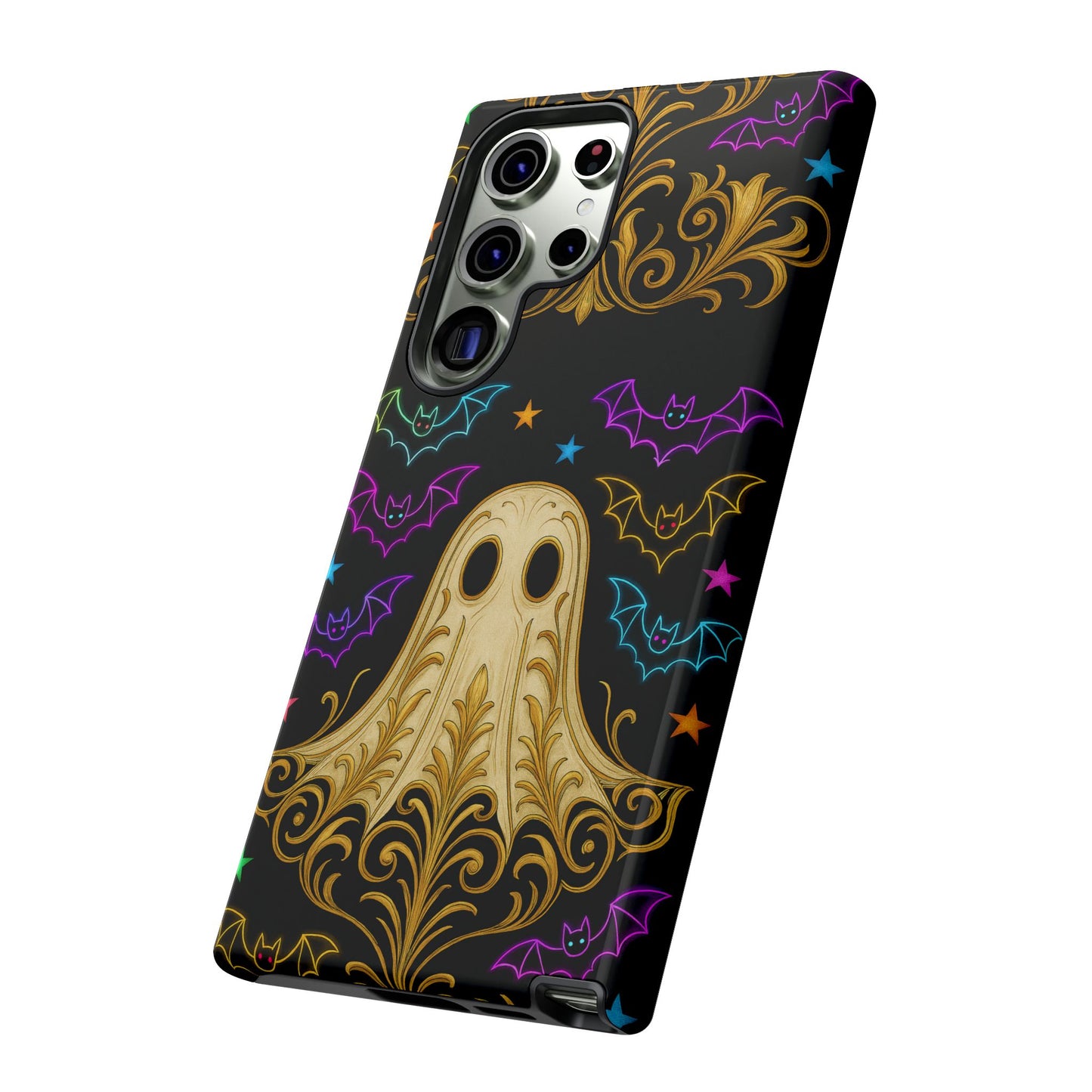 Ghost Phone Cases With Tiny Bats