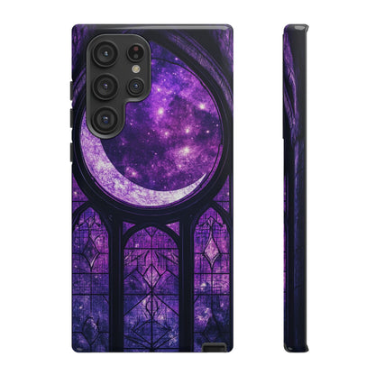 Purple Gothic Stained Glass Phone Cases