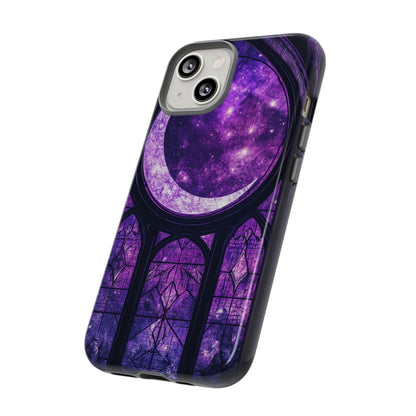 Purple Gothic Stained Glass Phone Cases