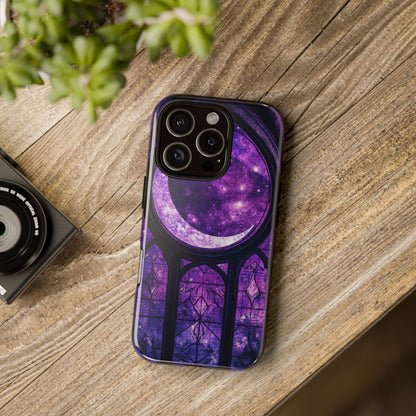 Purple Gothic Stained Glass Phone Cases