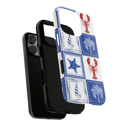 Coastal Themed Tough Phone Case