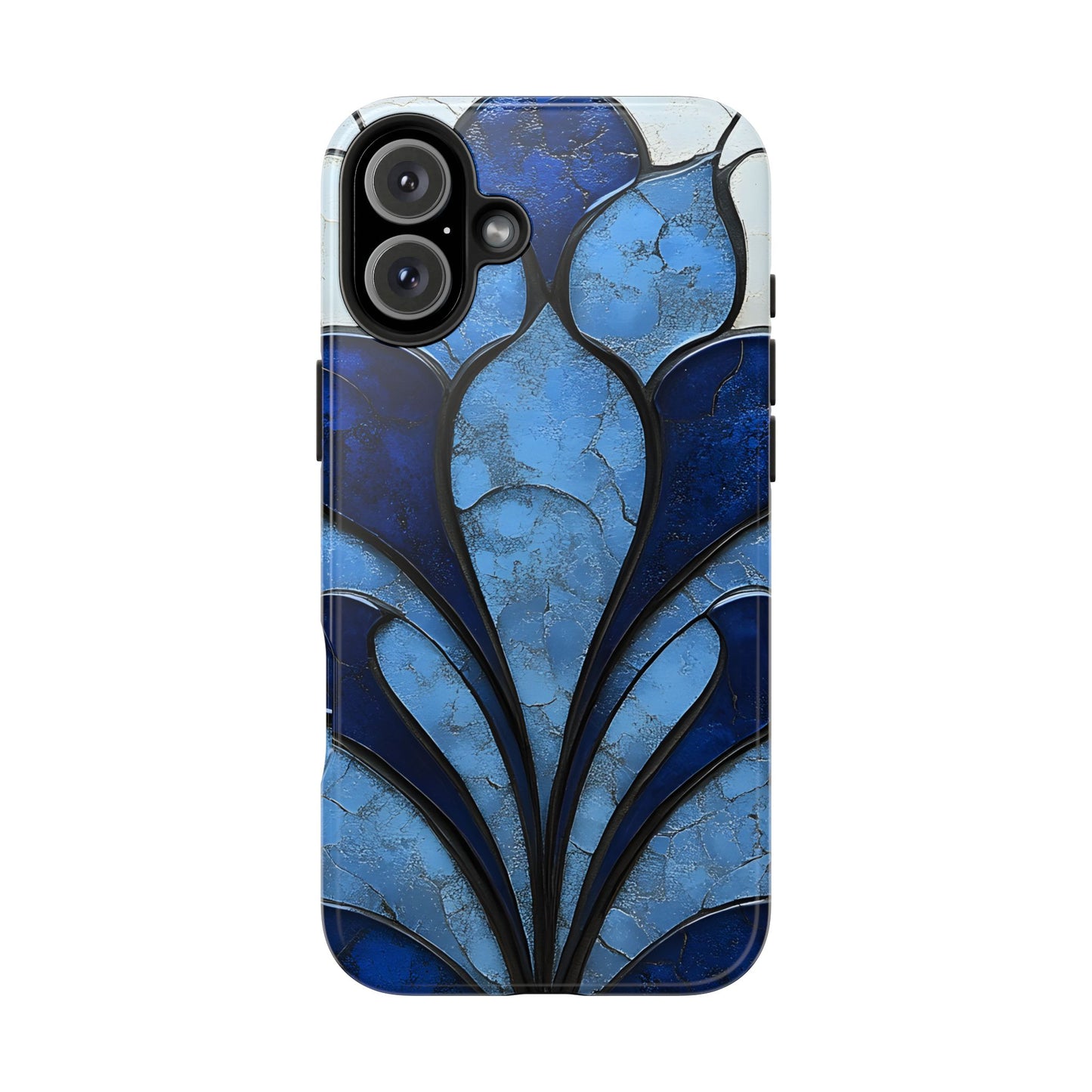 Blue Sapphire Art Deco Tough Phone Case