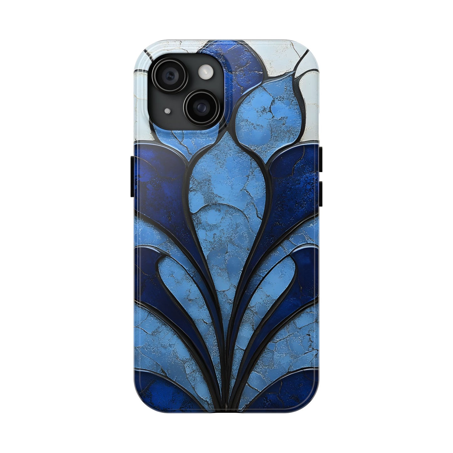 Blue Sapphire Art Deco Tough Phone Case