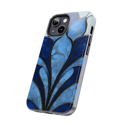 Blue Sapphire Art Deco Tough Phone Case
