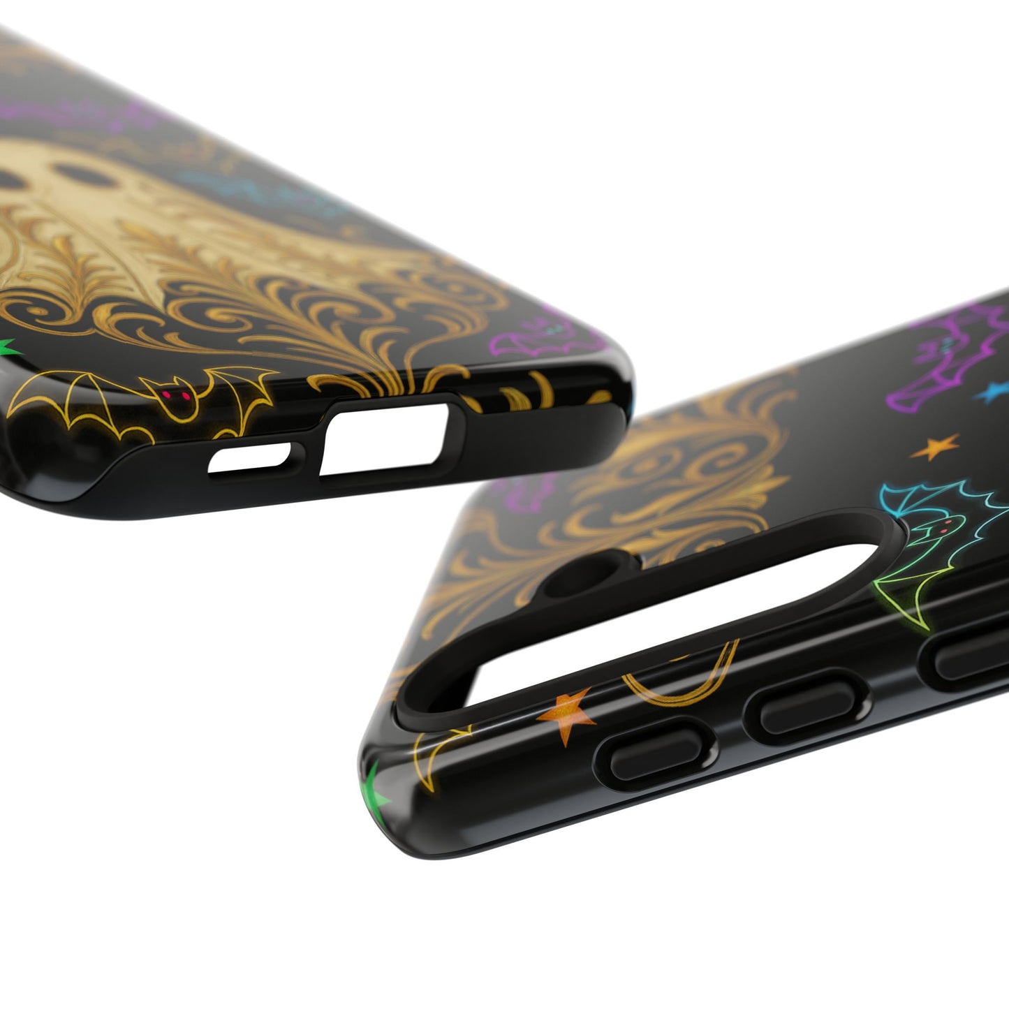 Ghost Phone Cases With Tiny Bats