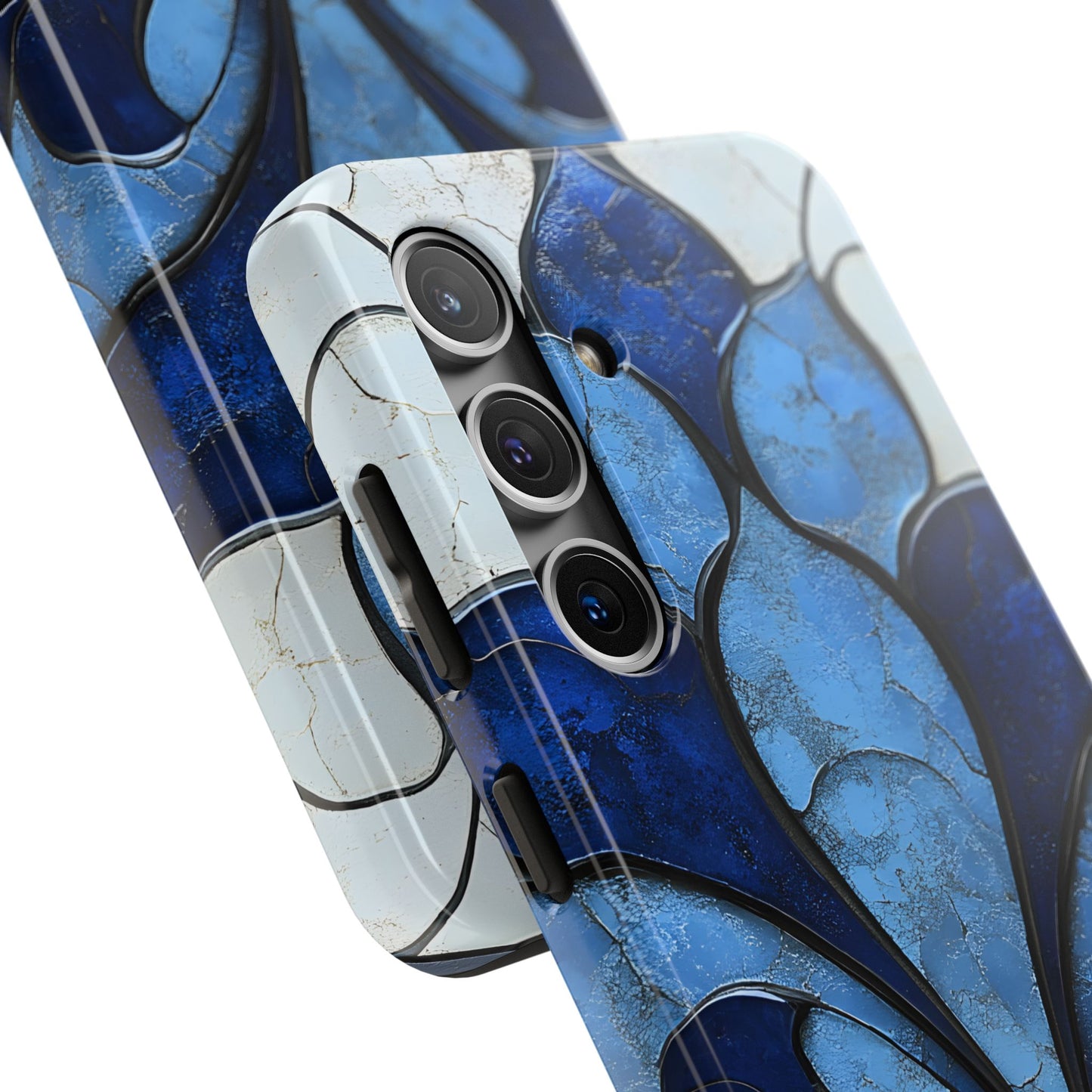 Blue Sapphire Art Deco Tough Phone Case
