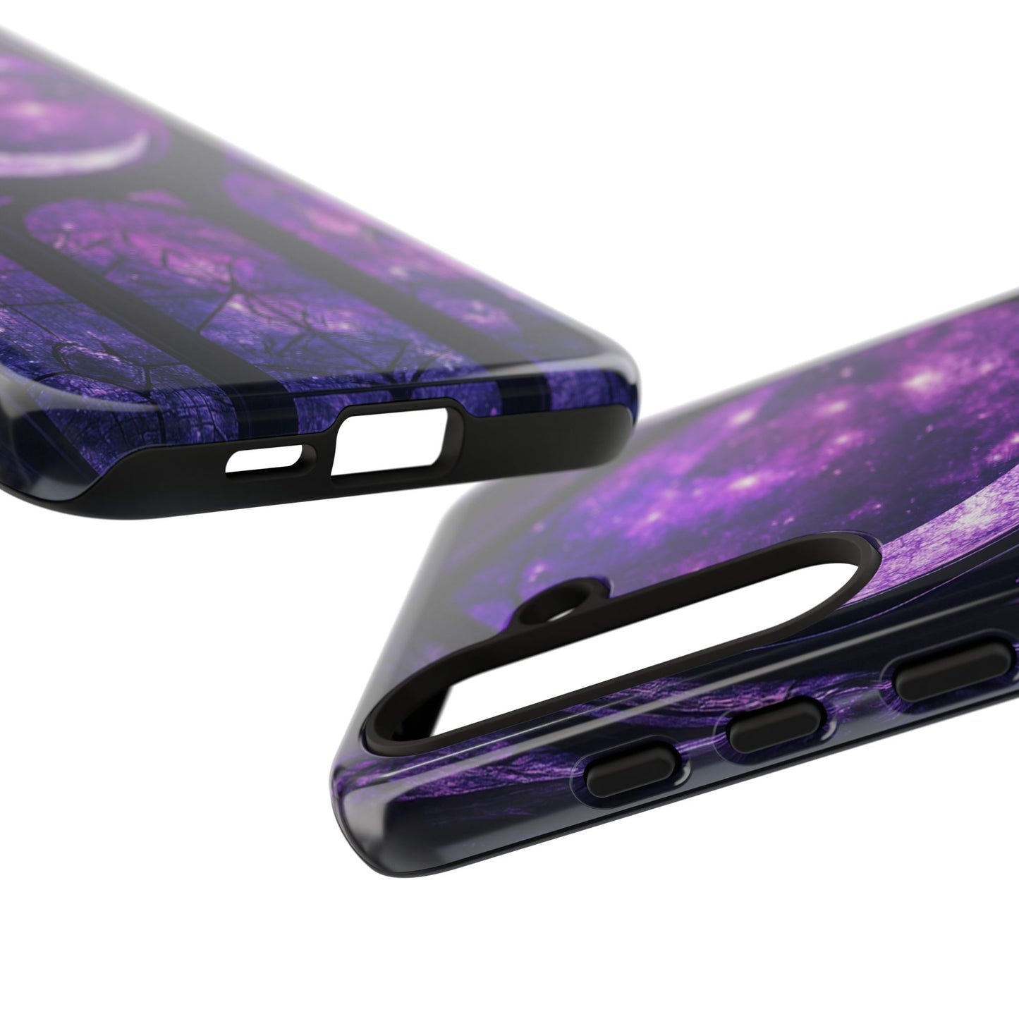 Purple Gothic Stained Glass Phone Cases