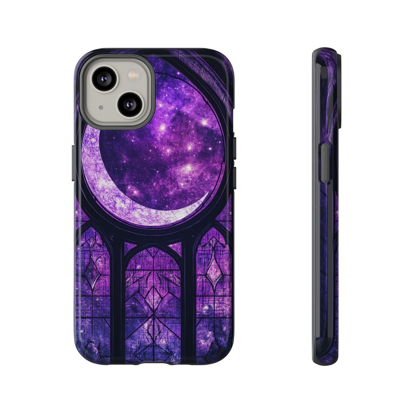 Purple Gothic Stained Glass Phone Cases