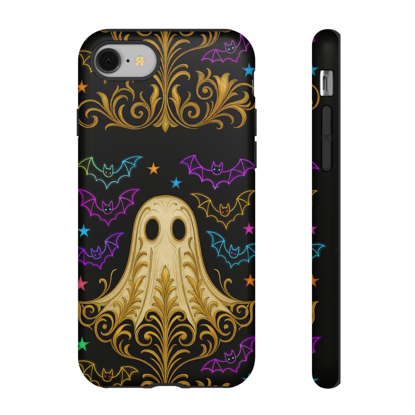 Ghost Phone Cases With Tiny Bats