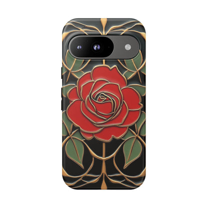 Phone Cases- Vintage Rose Art Nouveau Aesthetic
