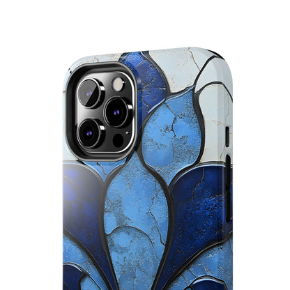 Blue Sapphire Art Deco Tough Phone Case