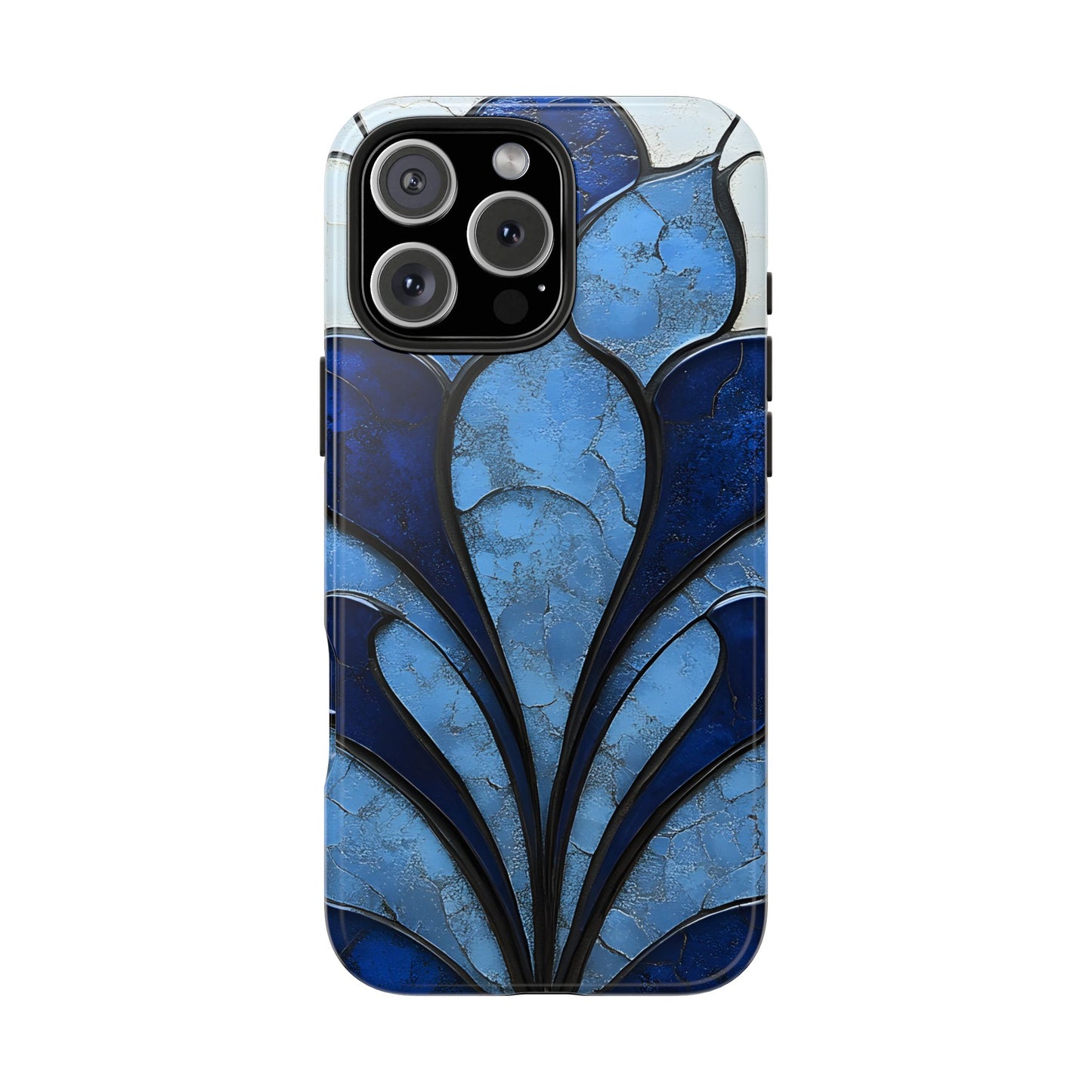 Blue Sapphire Art Deco Tough Phone Case