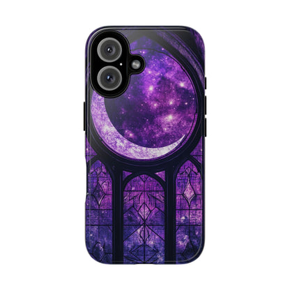 Purple Gothic Stained Glass Phone Cases