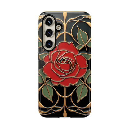 Phone Cases- Vintage Rose Art Nouveau Aesthetic