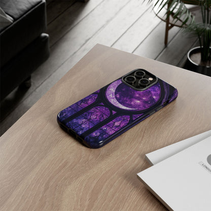 Purple Gothic Stained Glass Phone Cases