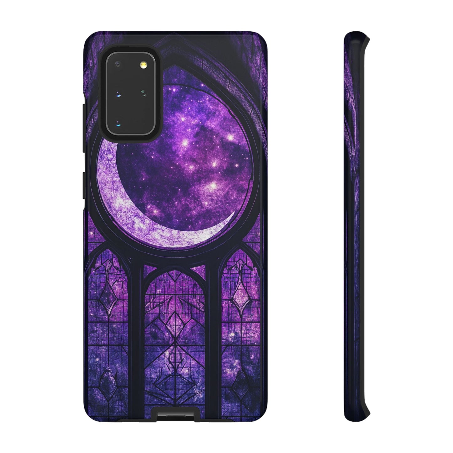 Purple Gothic Stained Glass Phone Cases