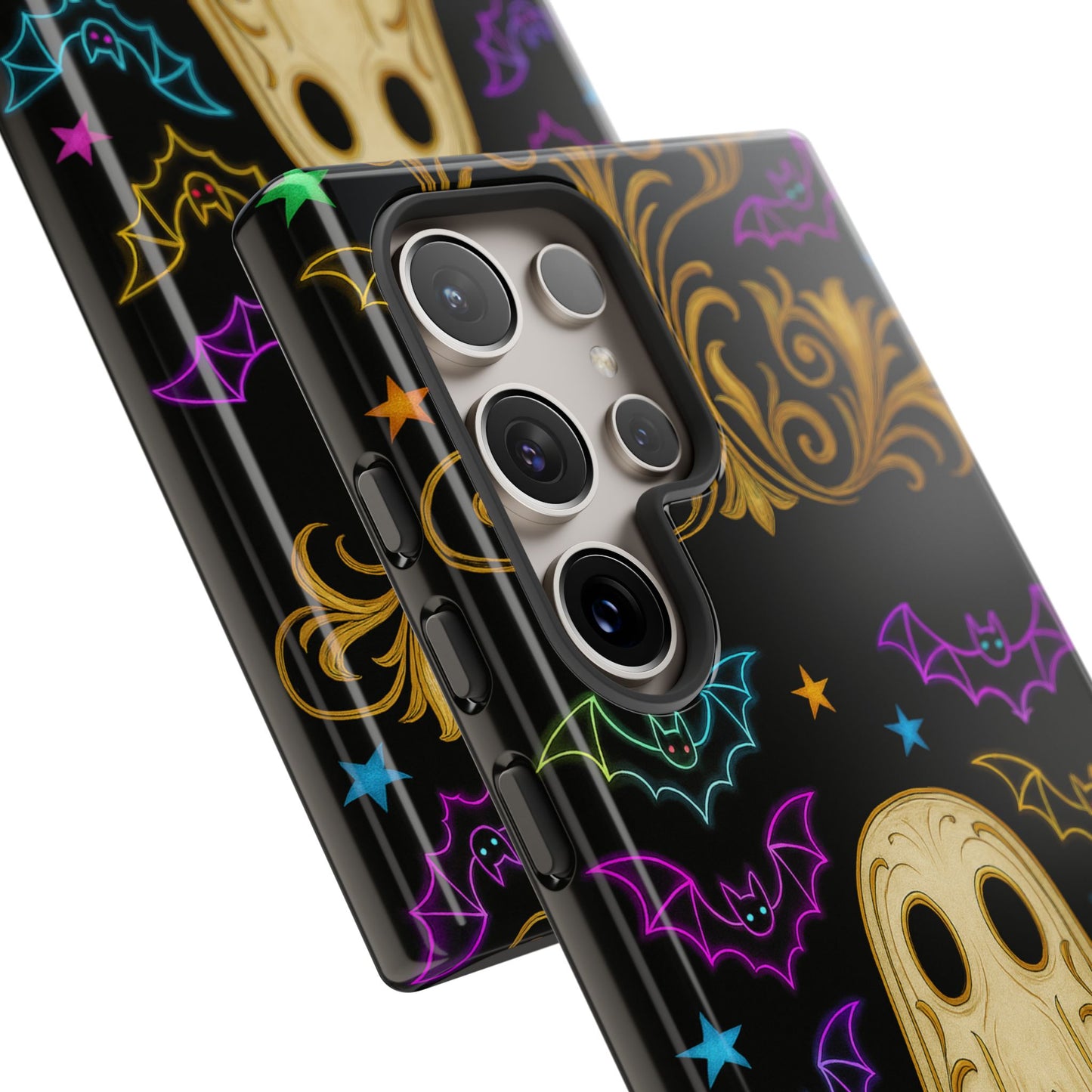 Ghost Phone Cases With Tiny Bats