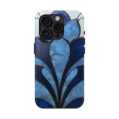 Blue Sapphire Art Deco Tough Phone Case