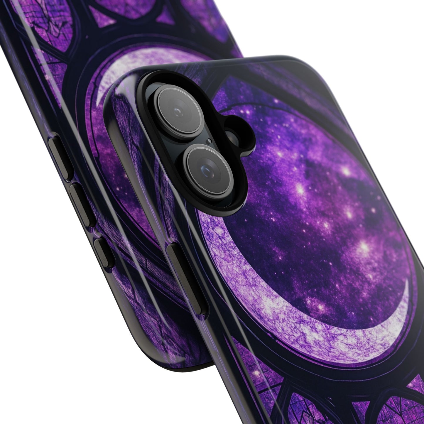 Purple Gothic Stained Glass Phone Cases