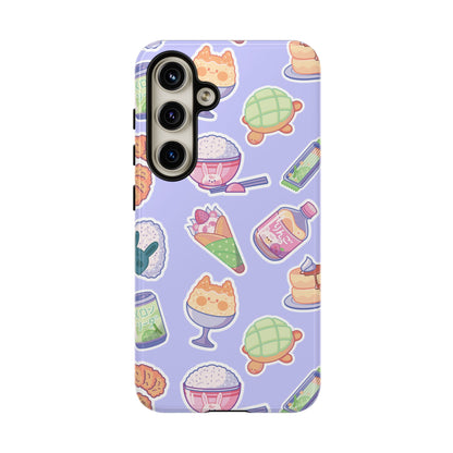 Phone Case - Periwinkle Japanese Snacks Tough Case