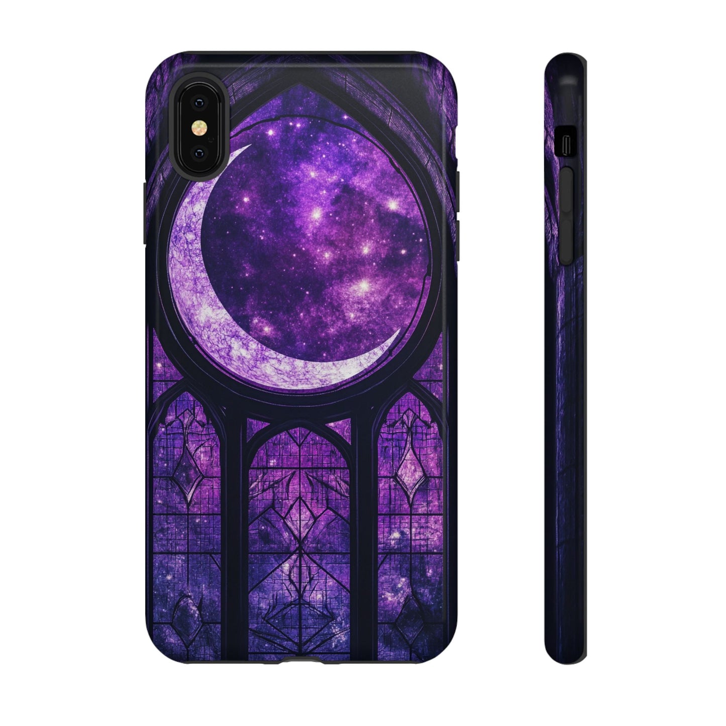Purple Gothic Stained Glass Phone Cases