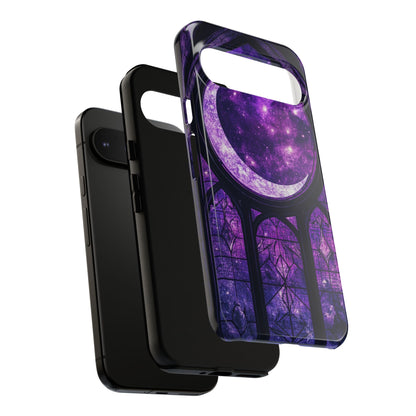 Purple Gothic Stained Glass Phone Cases