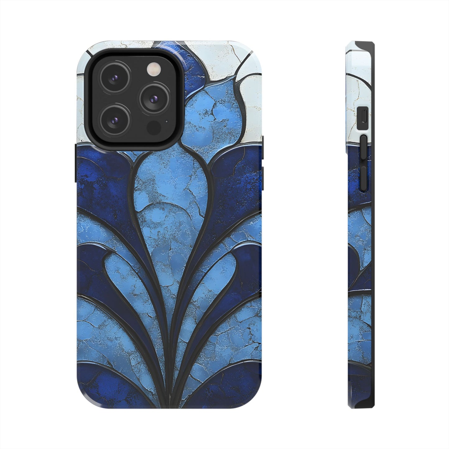 Blue Sapphire Art Deco Tough Phone Case