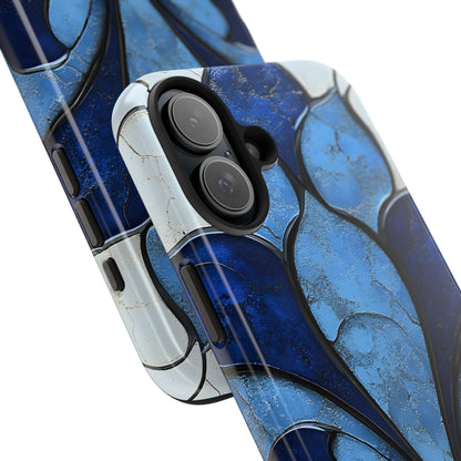 Blue Sapphire Art Deco Tough Phone Case