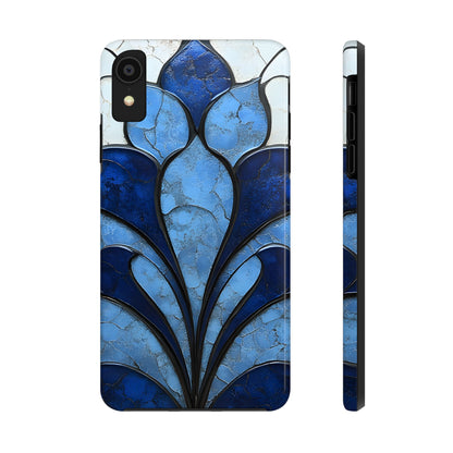 Blue Sapphire Art Deco Tough Phone Case