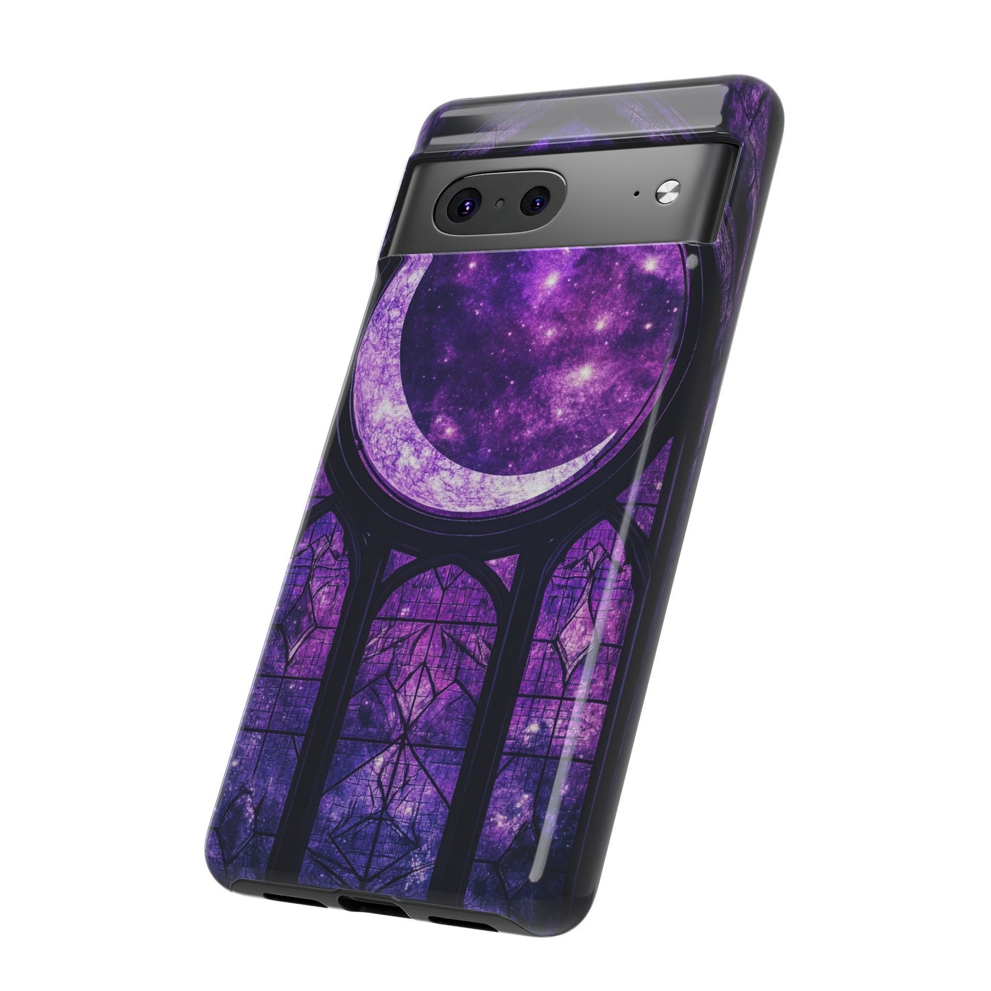 Purple Gothic Stained Glass Phone Cases