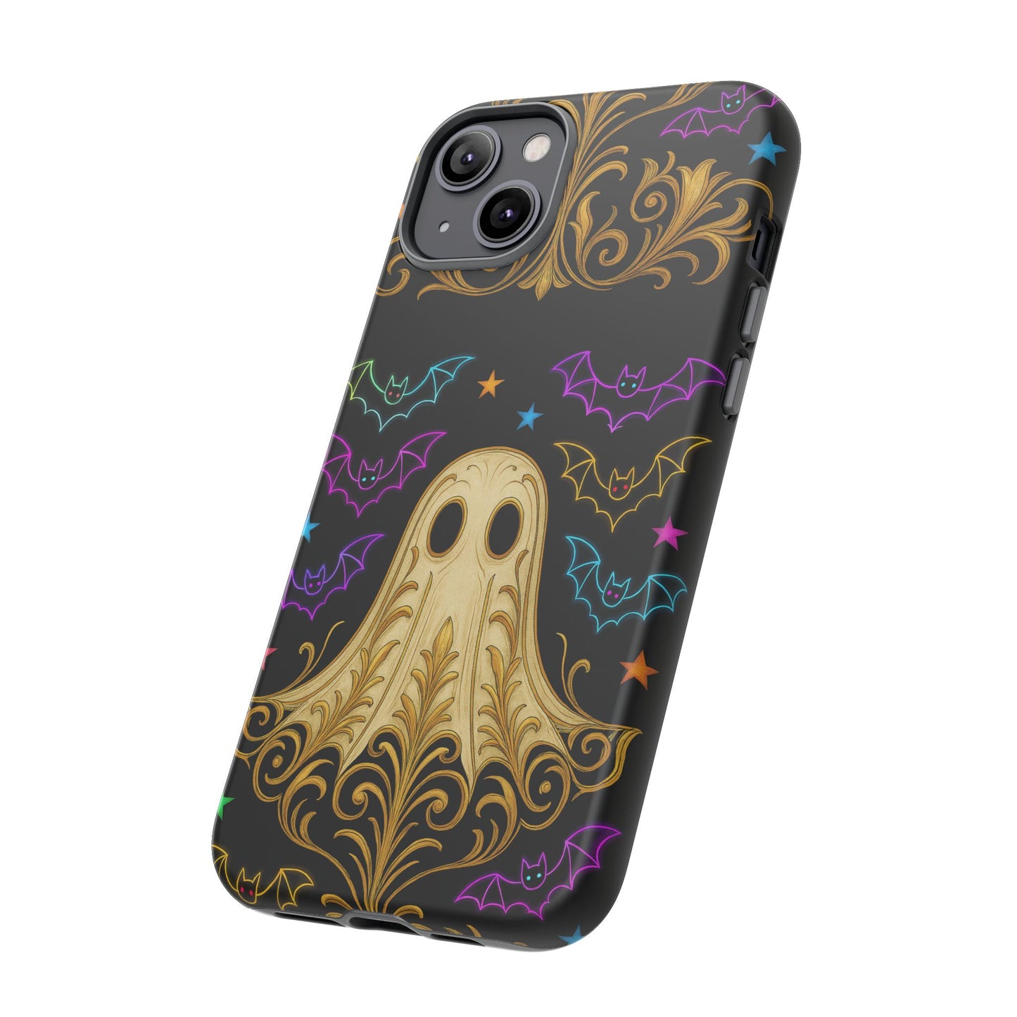 Ghost Phone Cases With Tiny Bats