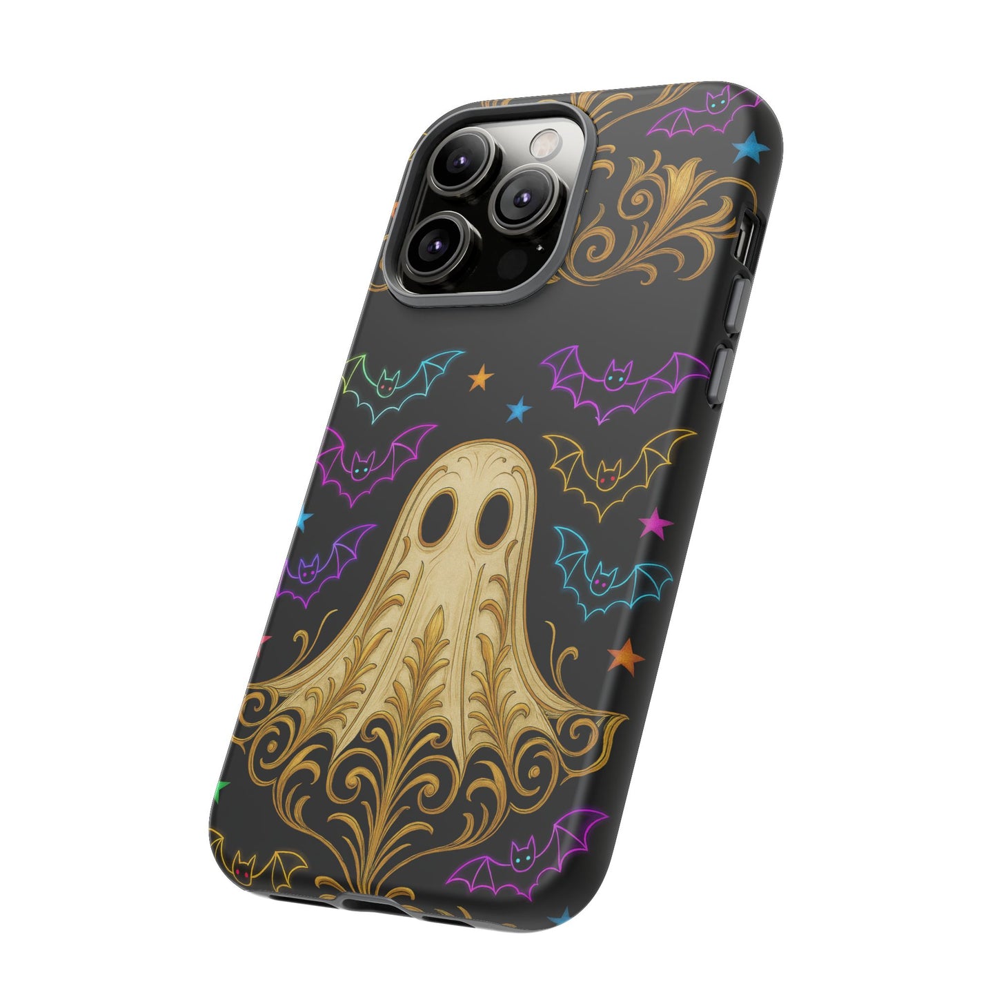Ghost Phone Cases With Tiny Bats