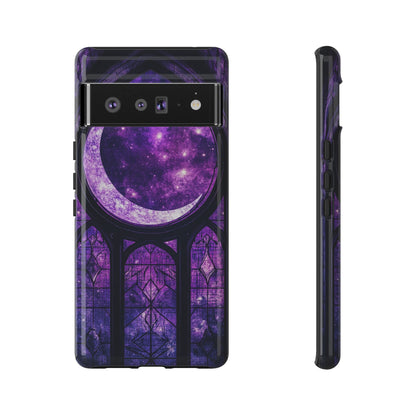 Purple Gothic Stained Glass Phone Cases