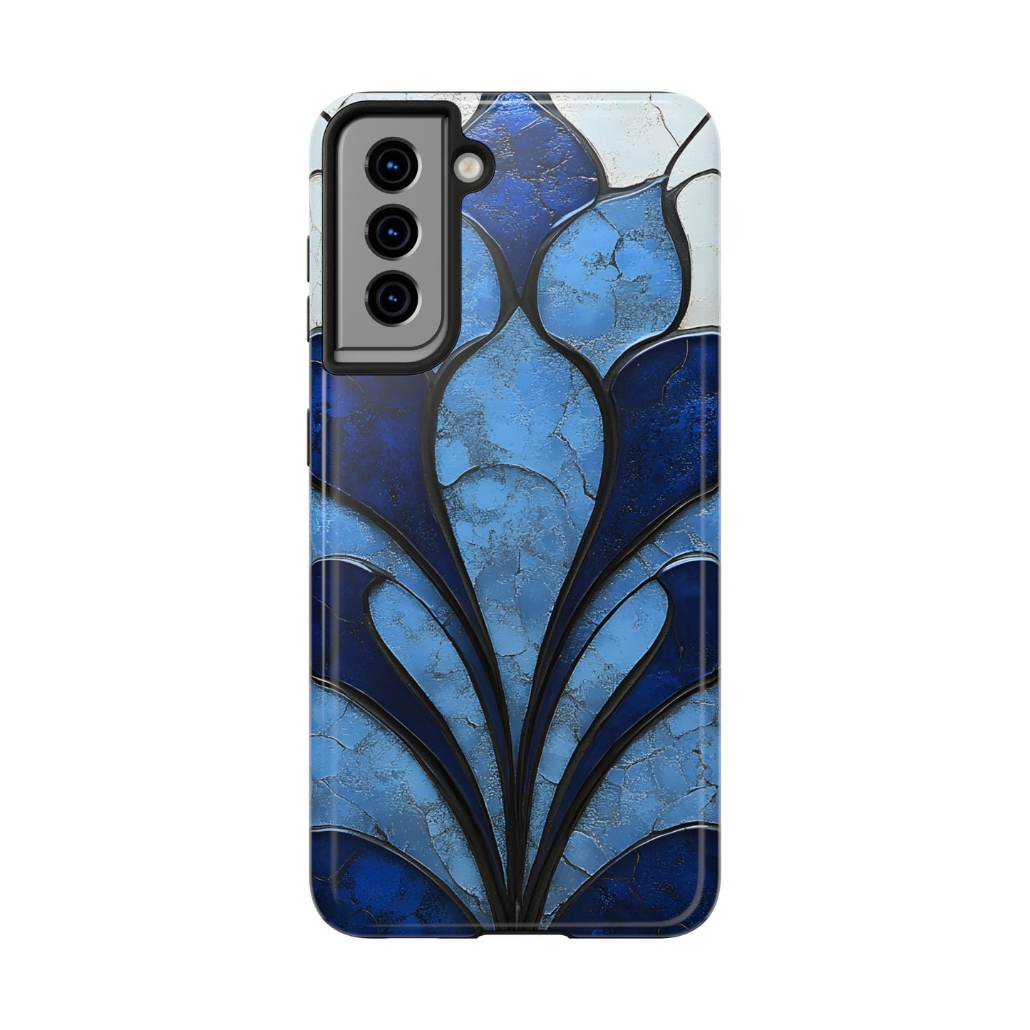 Blue Sapphire Art Deco Tough Phone Case