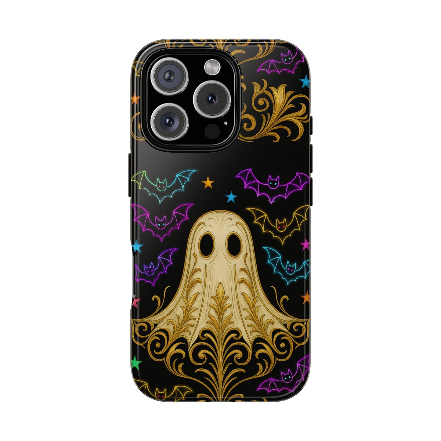 Ghost Phone Cases With Tiny Bats